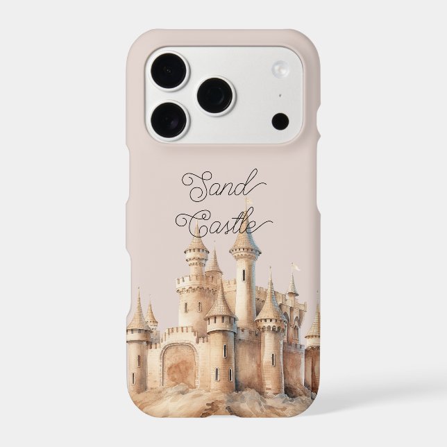 Beach Cream Sand Castle (Back)