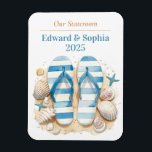 Beach Cruise Ship Stateroom Magnet<br><div class="desc">Beach Cruise Ship Stateroom Magnet</div>