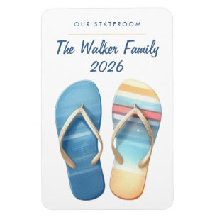 Beach Cruise Ship Stateroom Magnet