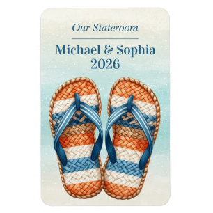 Beach Cruise Ship Stateroom Magnet