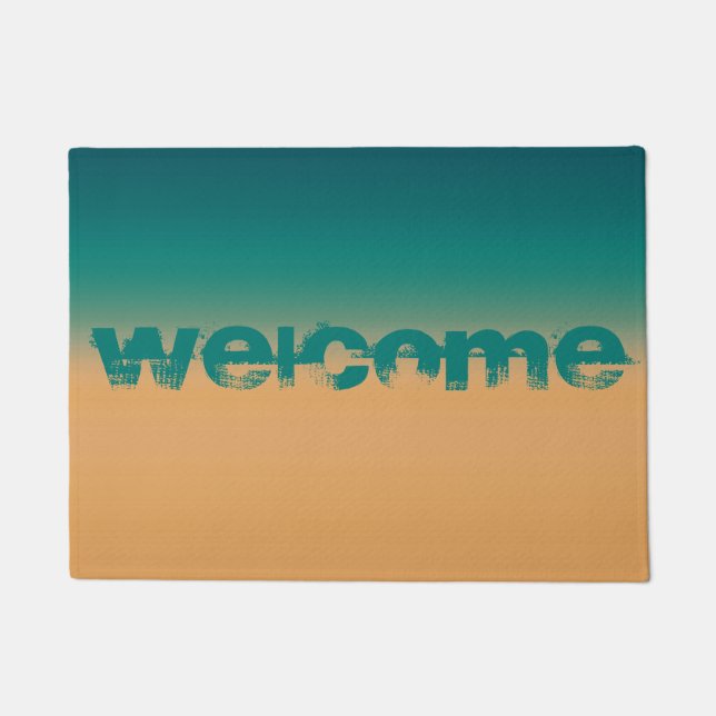 Beach - Customisable Doormat (Front)