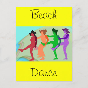 Beach Dance Postcard