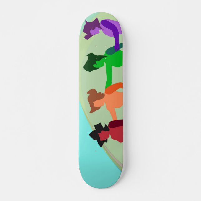 Beach Dance Skateboard (Front)