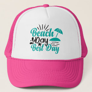 Beach Day Best Day-68634 Trucker Hat