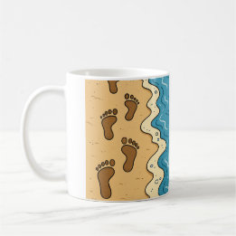 Beach day coffee mug