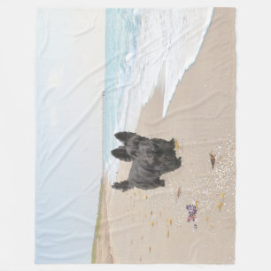 Beach Day Fleece Blanket