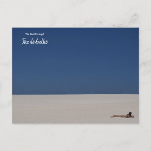 Beach Day Foz do Arelho, Portugal Postcard