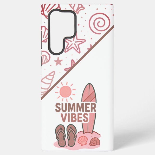 Beach Days Ahead Samsung Galaxy S22 Ultra Case (Back)