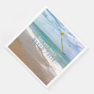 Beach Days Beach Party  Napkin