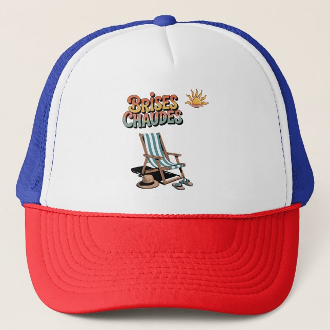 Beach Days Trucker Hat (Front)