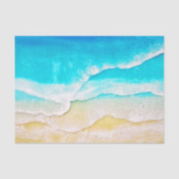Beach decoupage