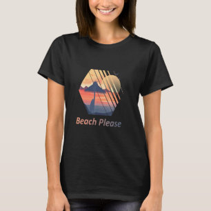 Beach Design For Men Women Summer Breaks Aloha Bea T-Shirt