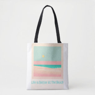 Beach design  tote bag
