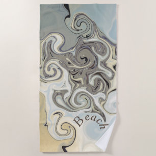 Beach design towel