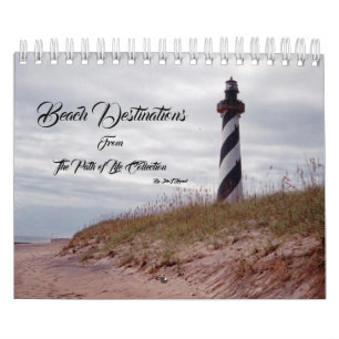 Beach Destinations Calendar