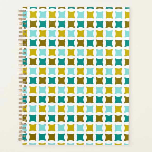 Beach Diamonds Notebook Planner (Front)