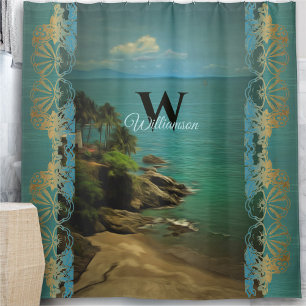 Beach Dream 0026 Shower Curtain