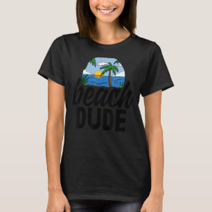 Beach Dude Women Beach Adventures Love Sunrise T-Shirt