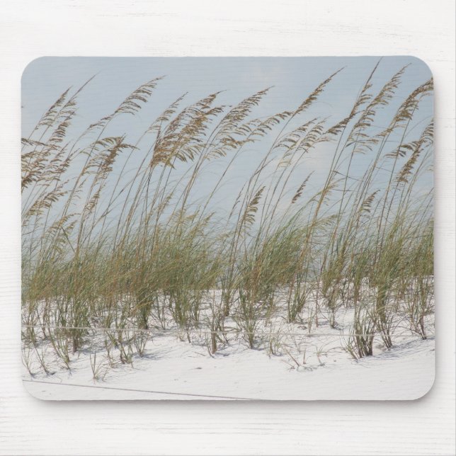 beach dune grass American summer Mouse Pad (Front)