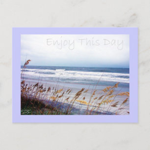 Beach - Enjoy This Day - Postcard