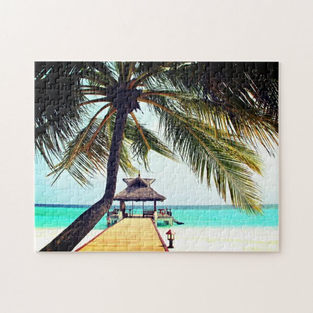 Beach - Exotic Jigsaw Puzzle (Horizontal)