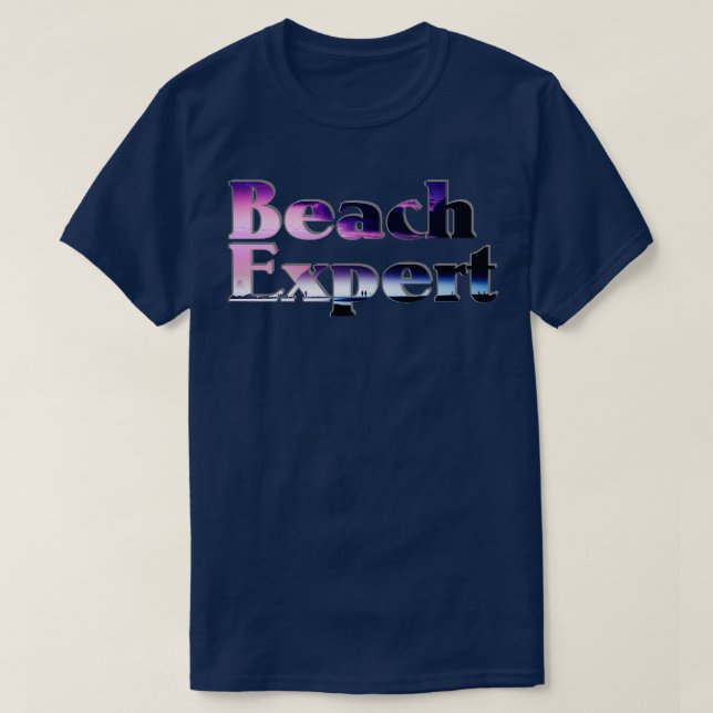Beach Expert T-Shirt (Design Front)