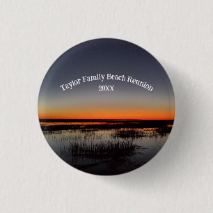 Beach Family Reunion 3 Cm Round Badge