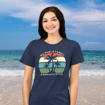 Beach Family Reunion Palm Tree Sunset Women's Tri-Blend Shirt<br><div class="desc">Cute matching summer family reunion beach vacation women's tri-blend t-shirts for mum and grandma to wear on an island cruise or tropical seaside trip. Features beautiful palm trees in front of a pretty ocean sunset. Perfect custom tees for all the women in a group to match. Customise with the name...</div>