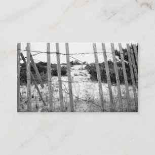 Beach Fence Business Card