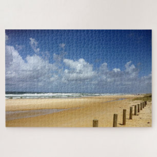 beach fence jigsaw puzzle