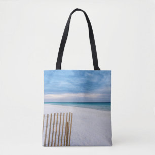 Beach Fence Morning Destin Florida Bag