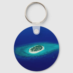 Beach Fiji Islands Key Ring