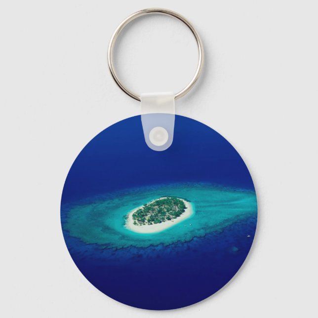 Beach Fiji Islands Key Ring (Front)