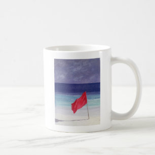 Beach Flag - Storm Warning 1985 Coffee Mug
