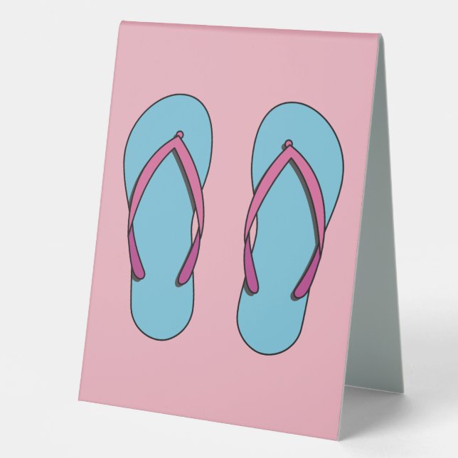 Beach Flip Flops (Front)