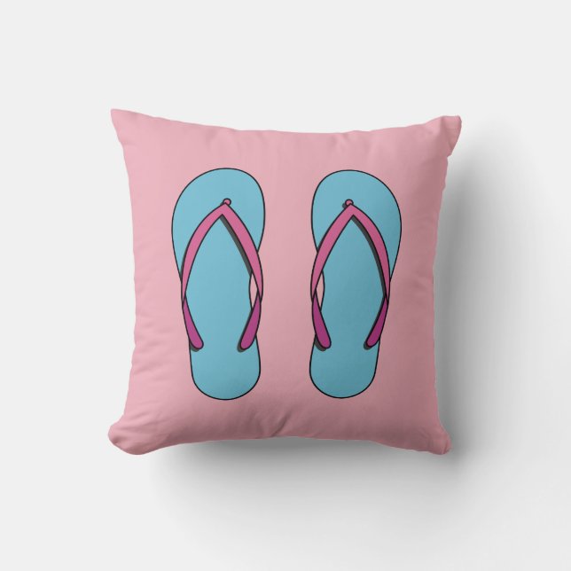 Beach Flip Flops Cushion (Front)