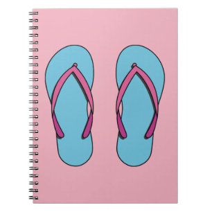 Beach Flip Flops Notebook