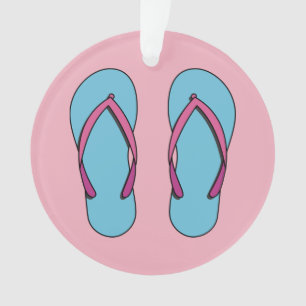 Beach Flip Flops Ornament