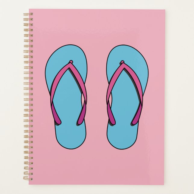 Beach Flip Flops Planner (Front)