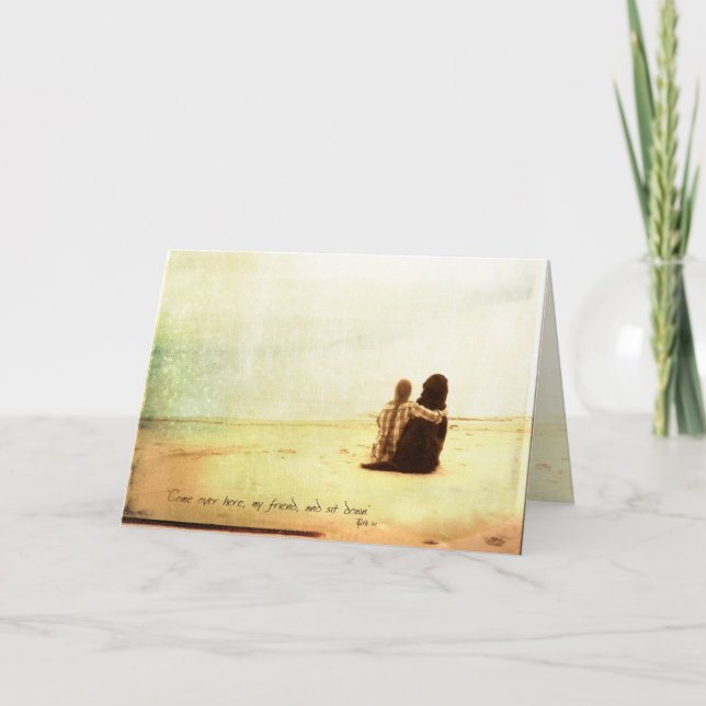 Beach Friends Card (Front)