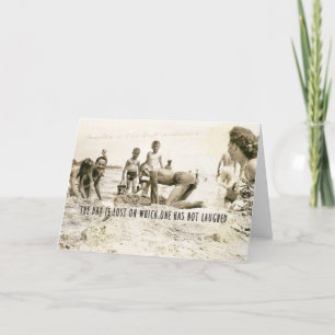 BEACH FROLICS Greeting Card