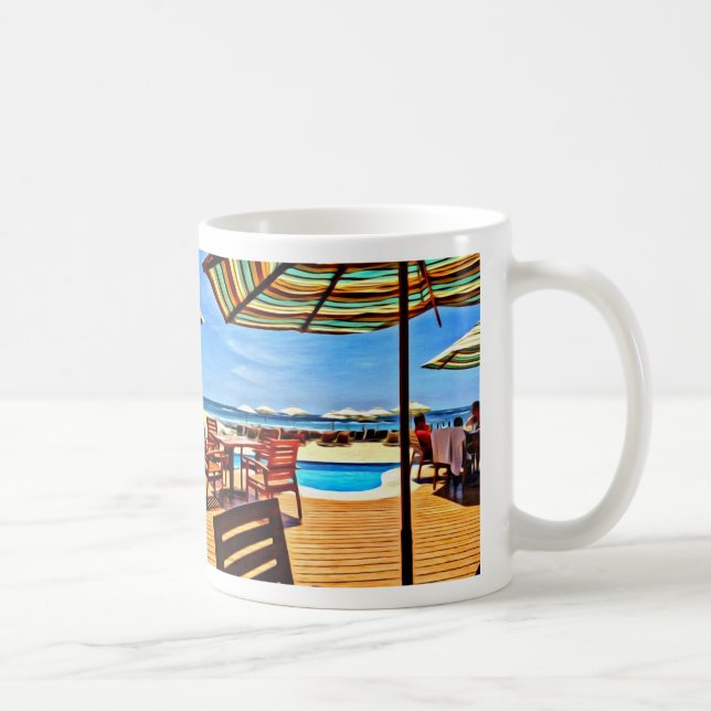 Beach Front Coffee Mug (Right)