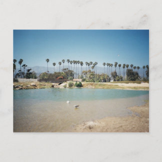 Beach front postcard