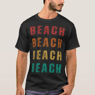 Beach Fun and Vintage Style T-Shirt