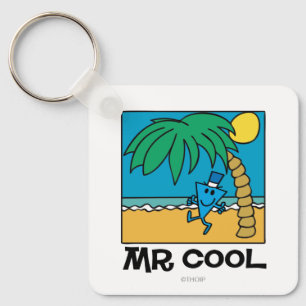 Beach Fun With Mr. Cool Key Ring