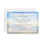 Beach Funeral Thank You Card | Memorial Card