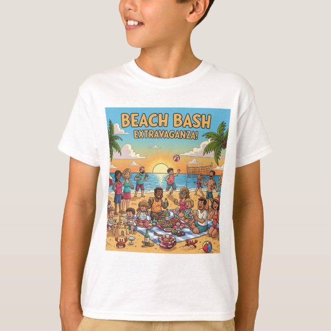 Beach Gathering T-Shirt (Front)