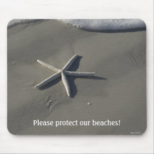 Beach Gifts Starfish Mousepad