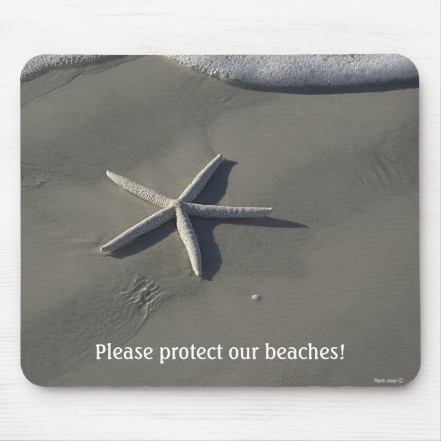 Beach Gifts Starfish Mousepad (Front)