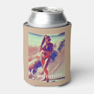 Beach Girl Thunder_Cove  Can Cooler